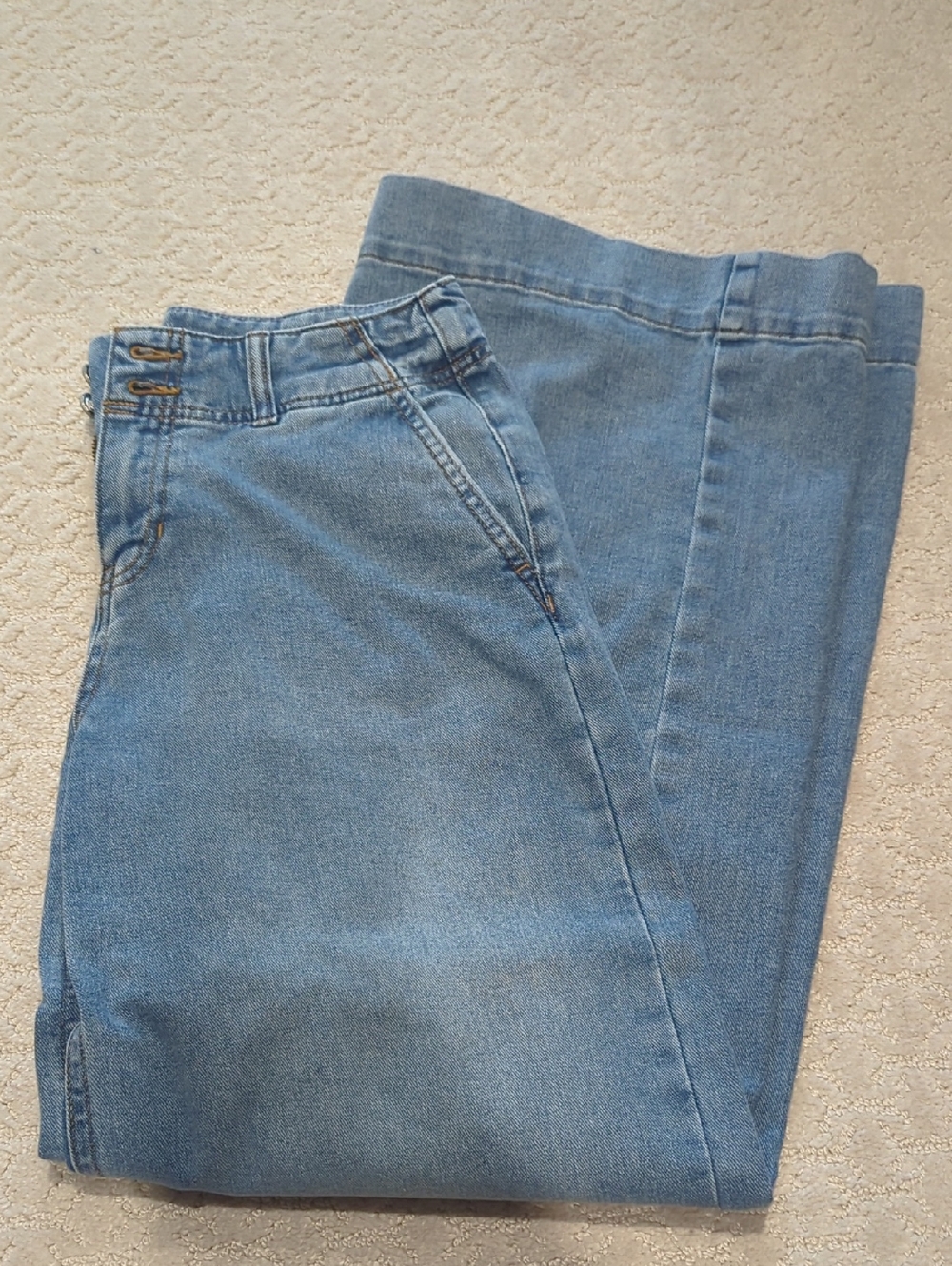 BCBG Light Blue Womens Trouser Jeans